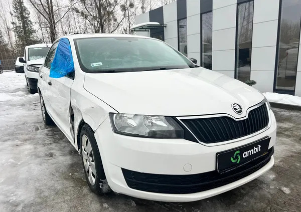 skoda rapid Skoda RAPID cena 14900 przebieg: 172653, rok produkcji 2015 z Miechów